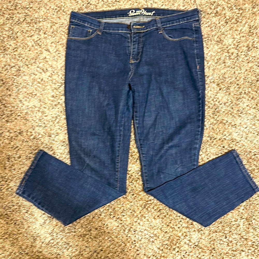 Old Navy Sweetheart Blue Jeans. Size 14